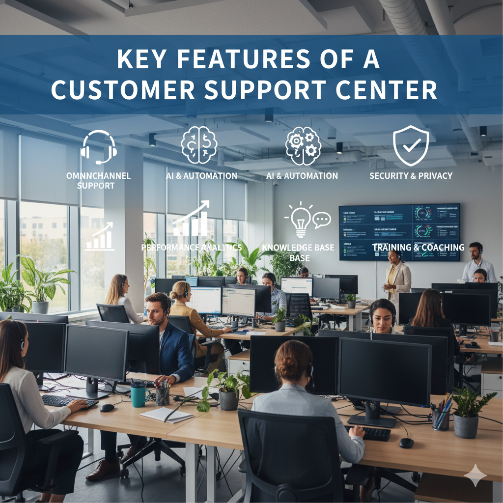 What Are the Key Features of a Customer Support Center?